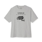 Smile We Are Watching You Oversized Tee