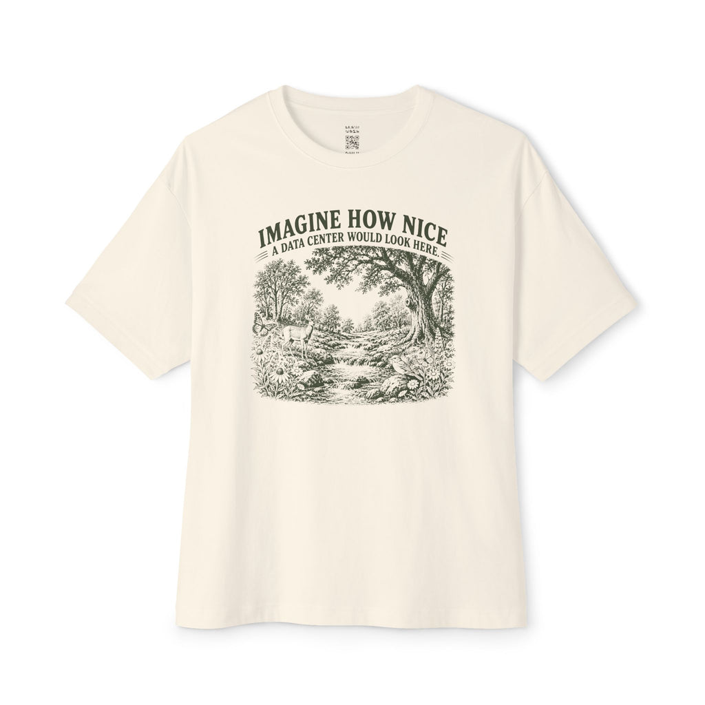 Imagine How Nice Babbling Brook Oversized Tee