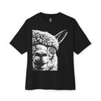 Entranced Llama Oversized Tee