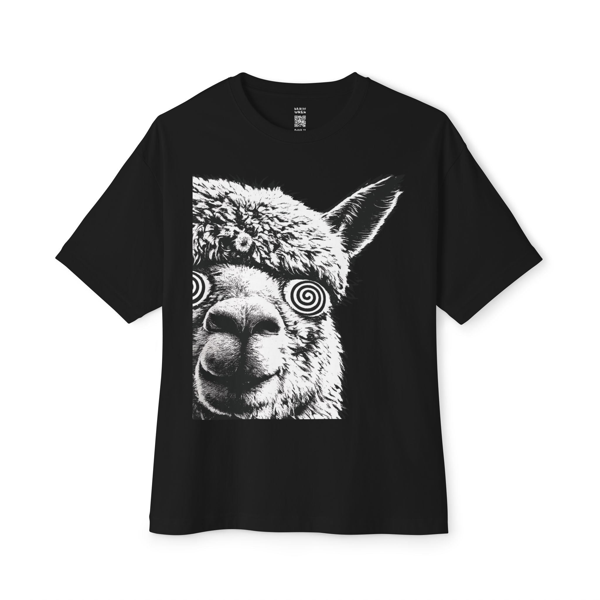 Entranced Llama Oversized Tee
