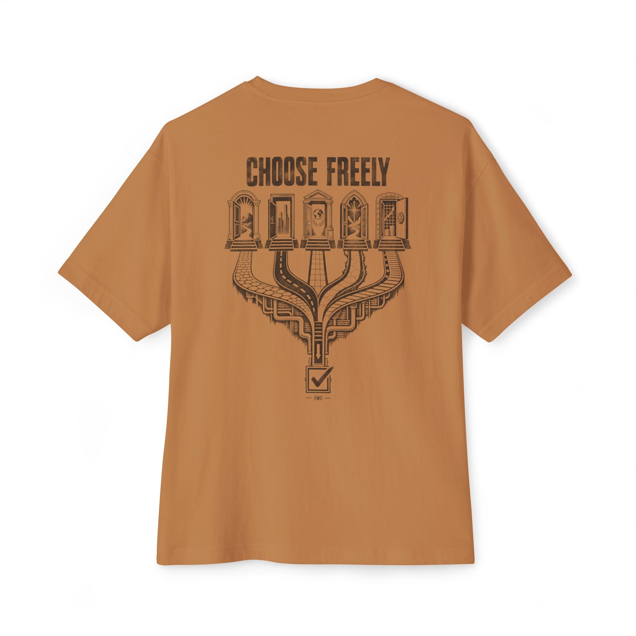 Choose Freely Oversized Tee