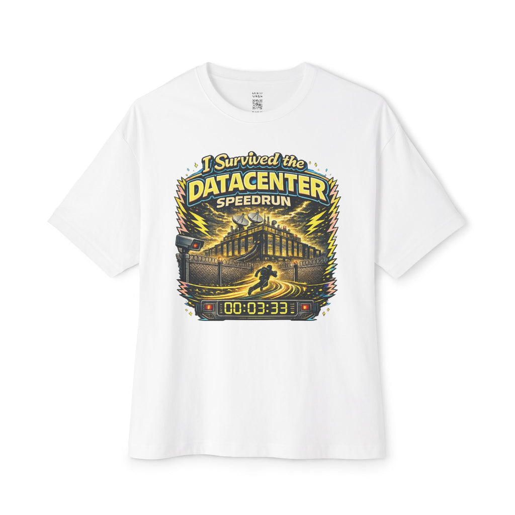 I Survived The Datacenter Speedrun Oversized Tee