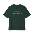 Working Against Us Oversized Tee