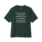 Provide Value To The Shareholders Oversized Tee