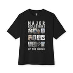 Major Religions Of The World Oversized Tee