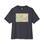 Intercontinental Cable Map Of The World Oversized Tee