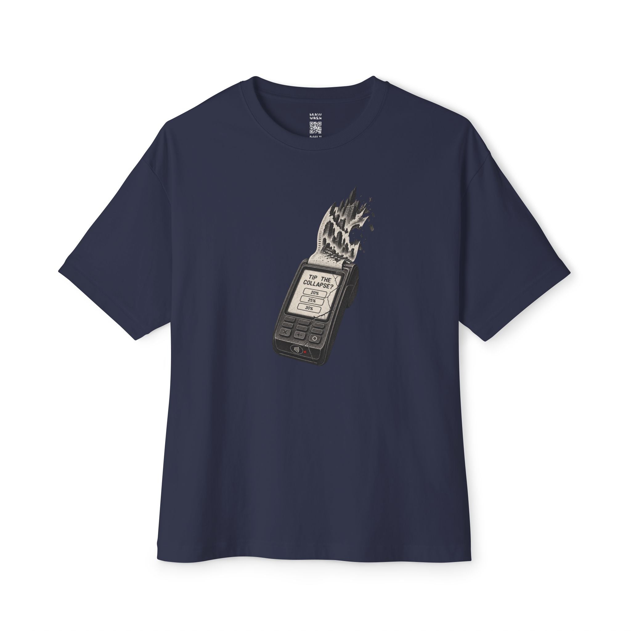 Tip The Collapse Oversized Tee