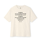 The Algorithm Giveth and The Algorithm Taketh Away AI 5:31 Oversized Tee