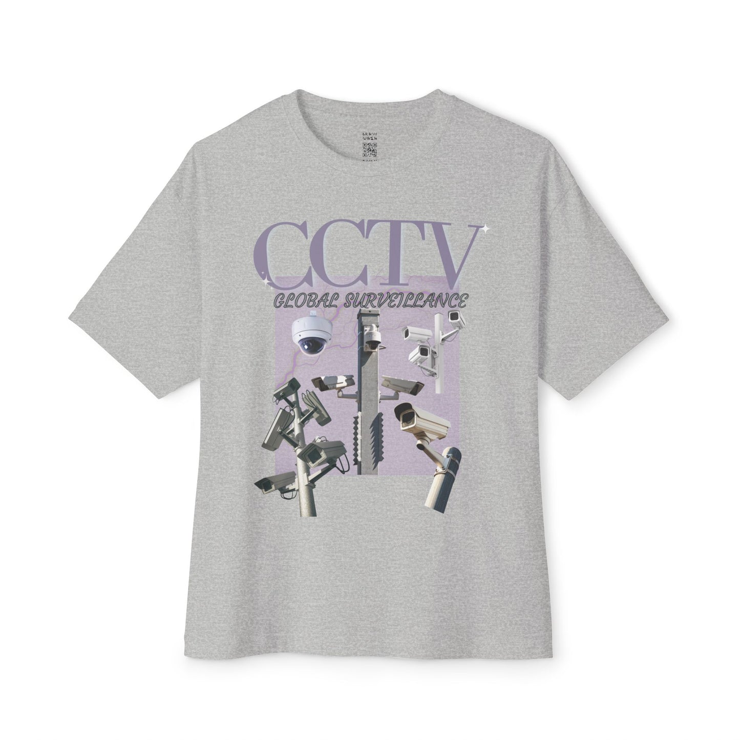 CCTV Global Surveillance Oversized Tee