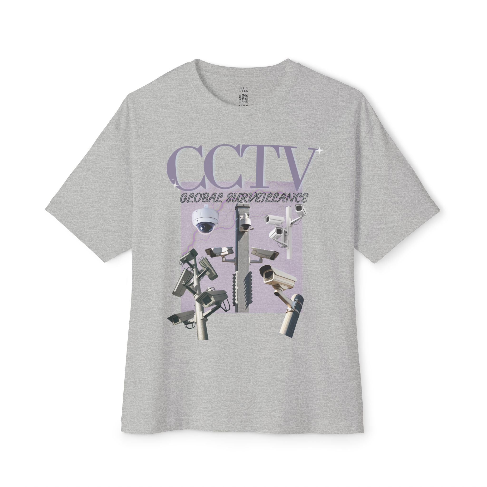 CCTV Global Surveillance Oversized Tee