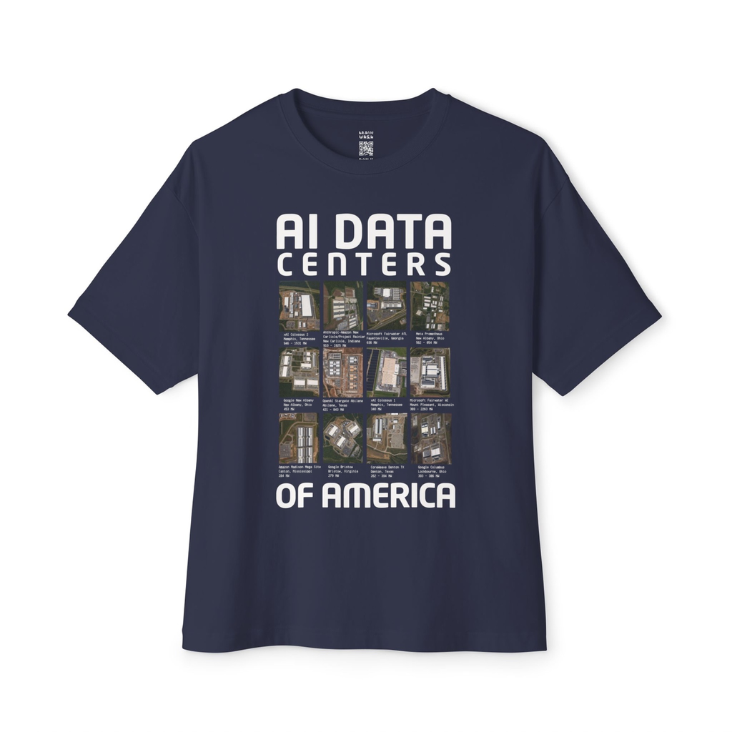 AI Data Centers Oversized Tee