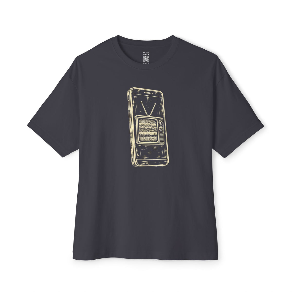 Nested Retro Static Oversized Tee