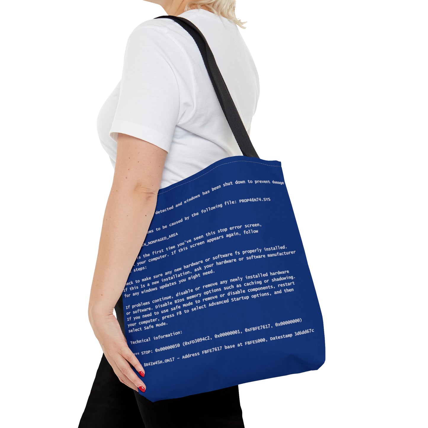 BSoD (Blue Screen of Death) Tote Bag