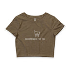 Recommended For You Crop Top Baby Tee