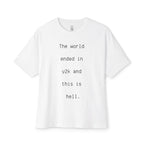 The World Ended In Y2K Oversized Tee