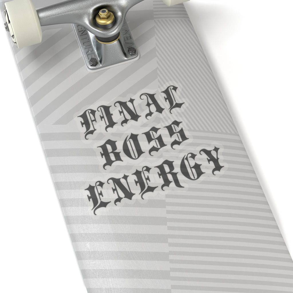 Final Boss Energy Sticker