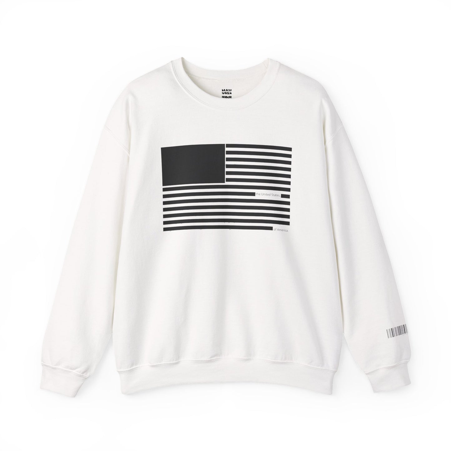Redacted U.S. Flag Sweatshirt