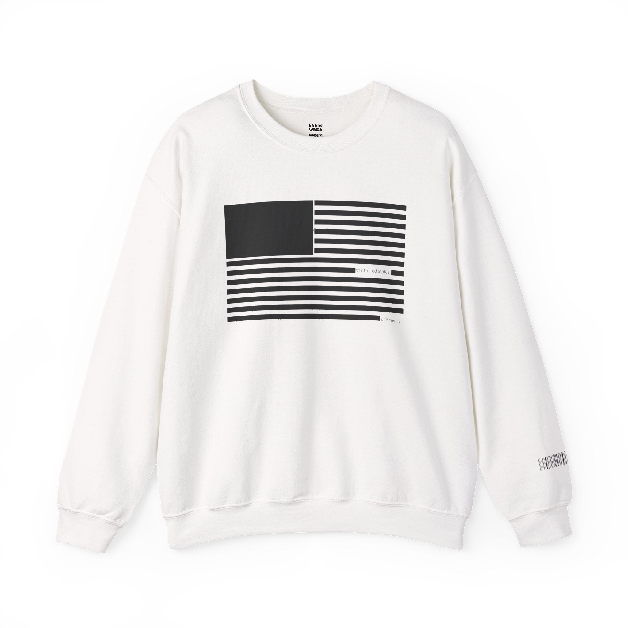 Redacted U.S. Flag Sweatshirt