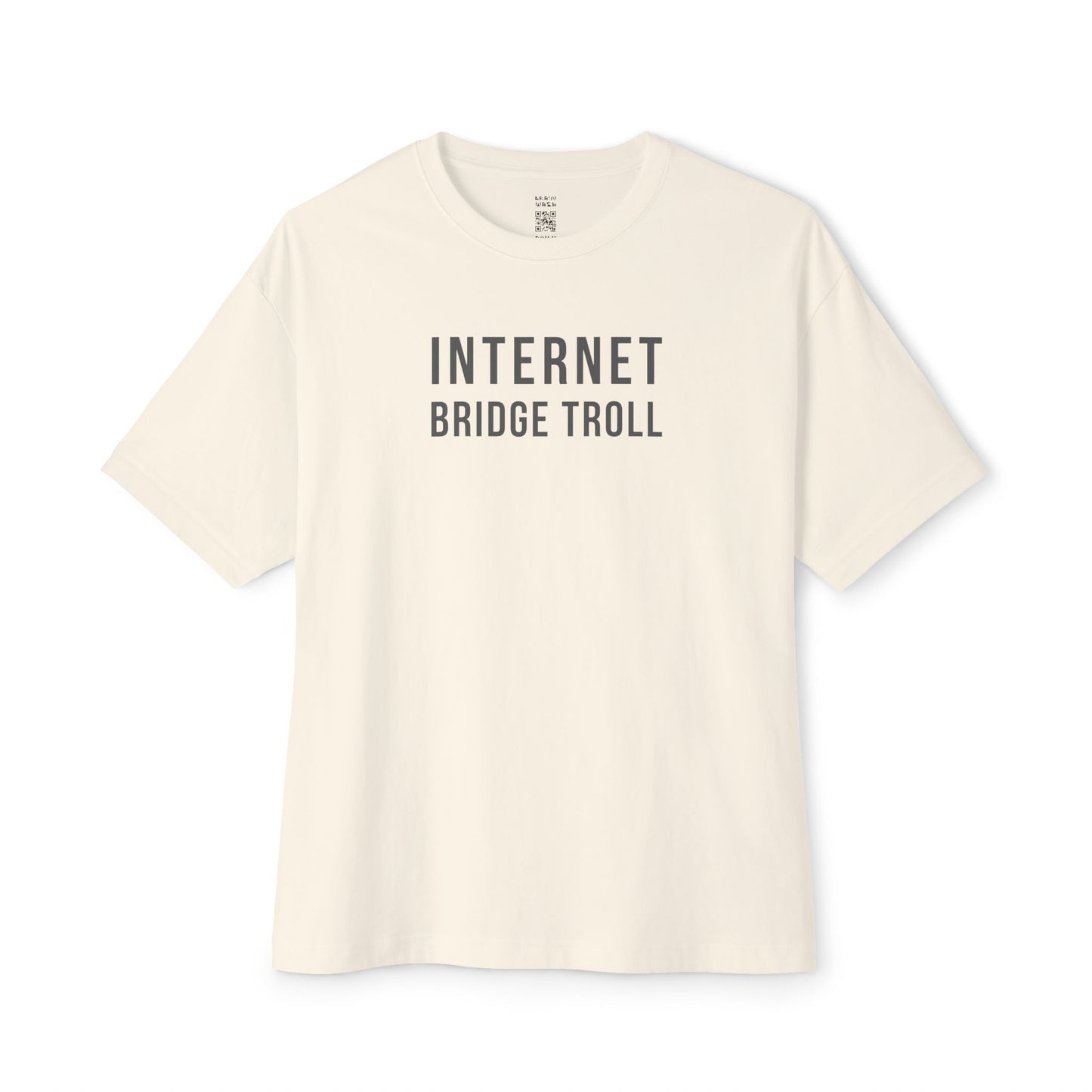 Internet Bridge Troll Oversized Tee
