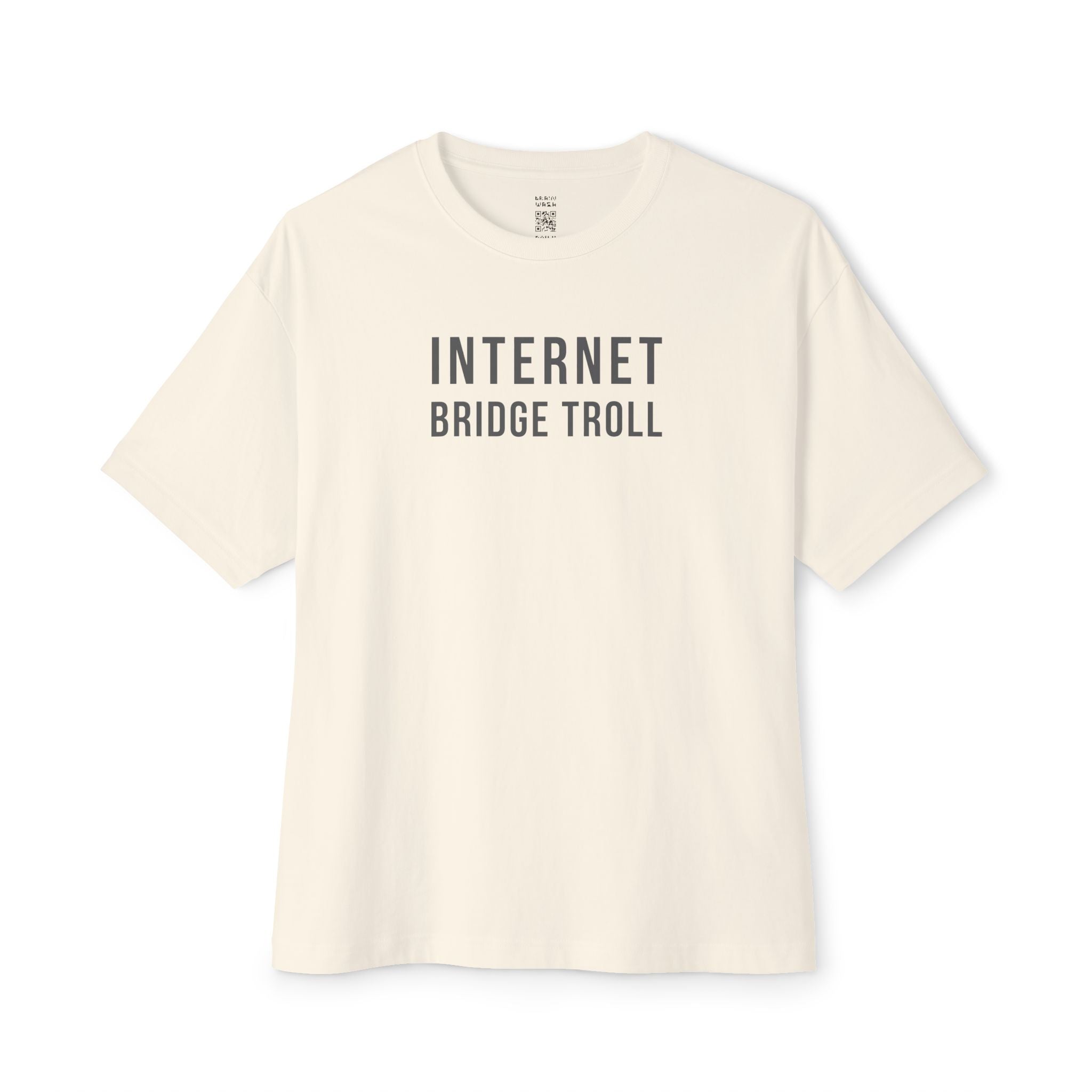 Internet Bridge Troll Oversized Tee