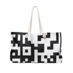 QR Print Weekender Bag