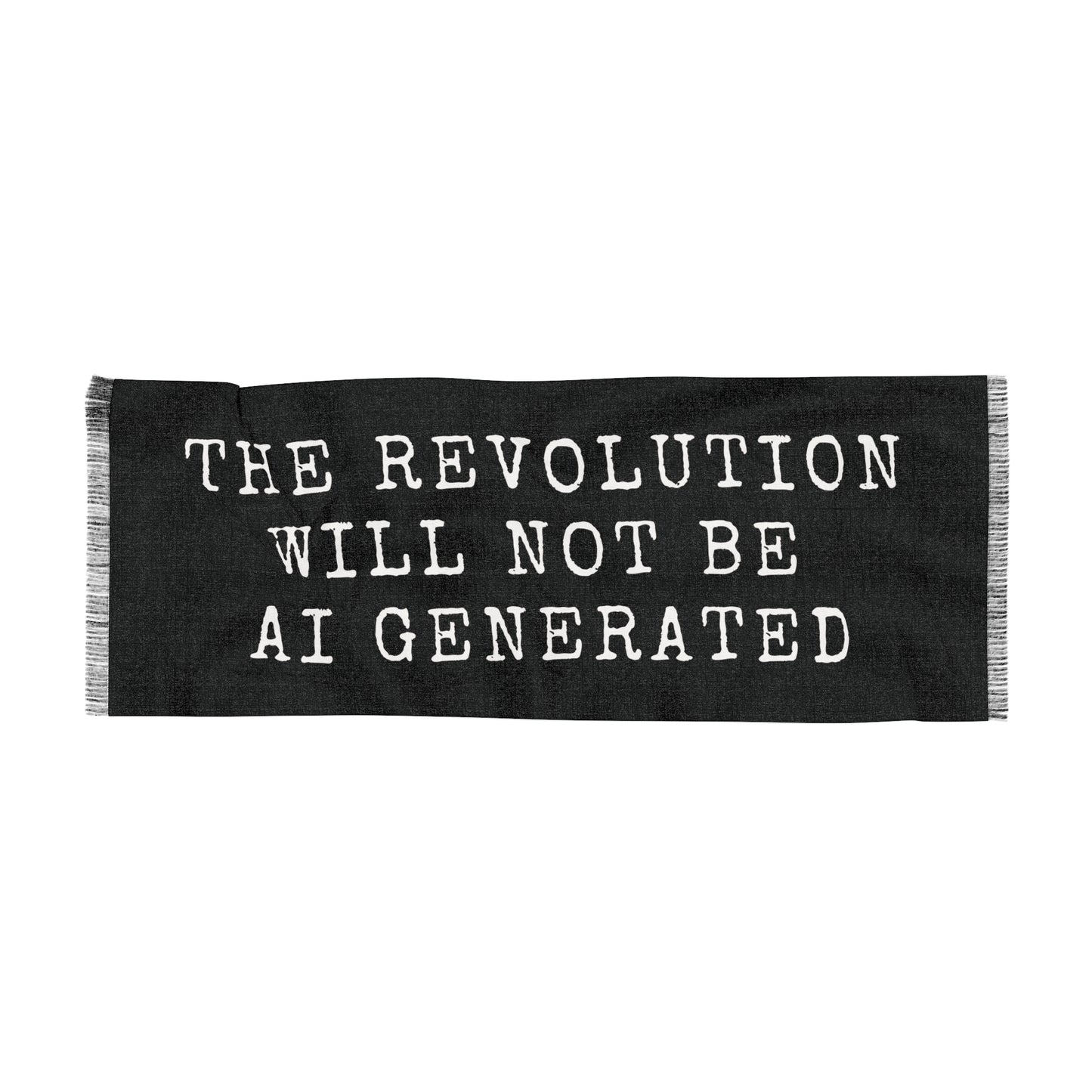 The Revolution Will Not Be AI Generated Pashmina
