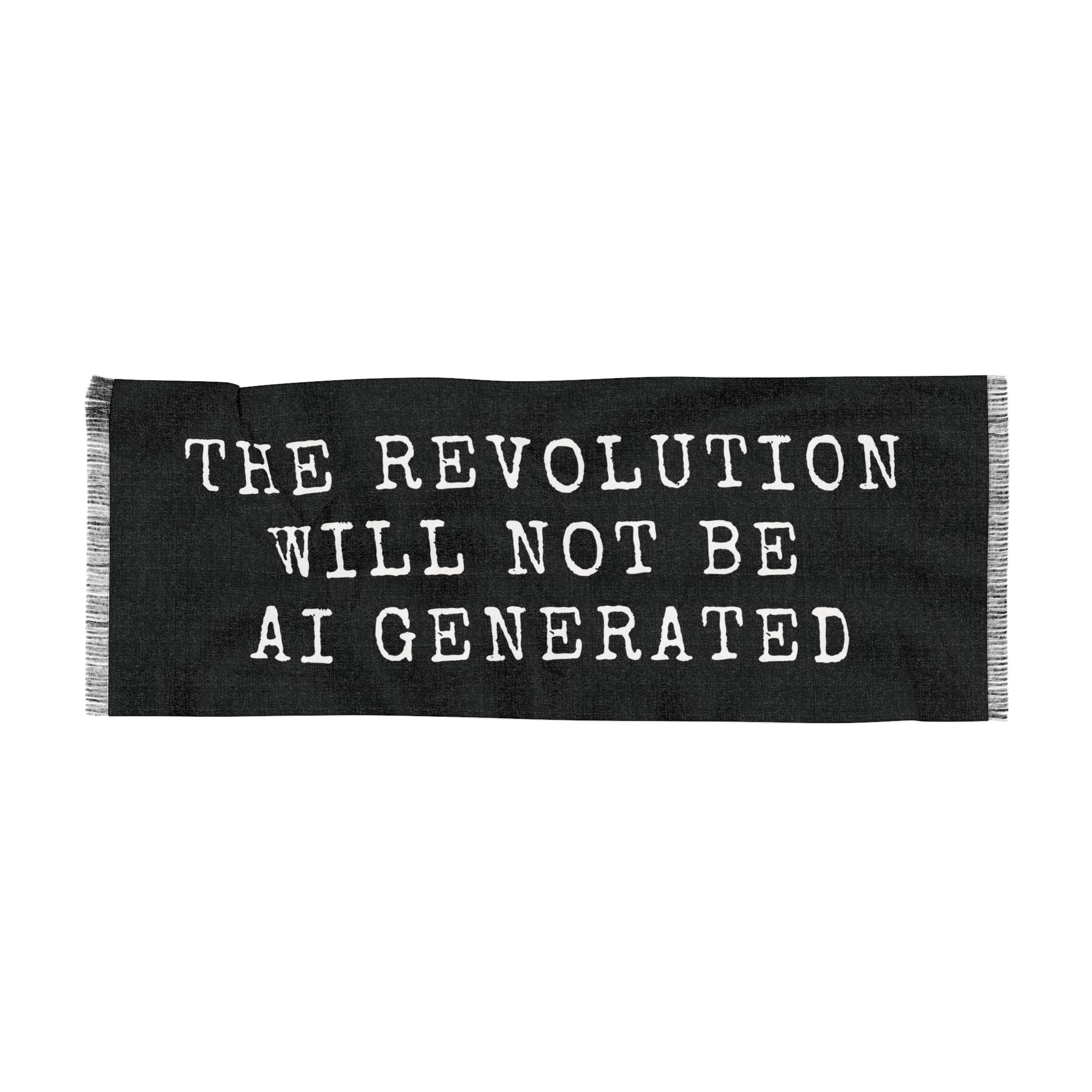 The Revolution Will Not Be AI Generated Pashmina