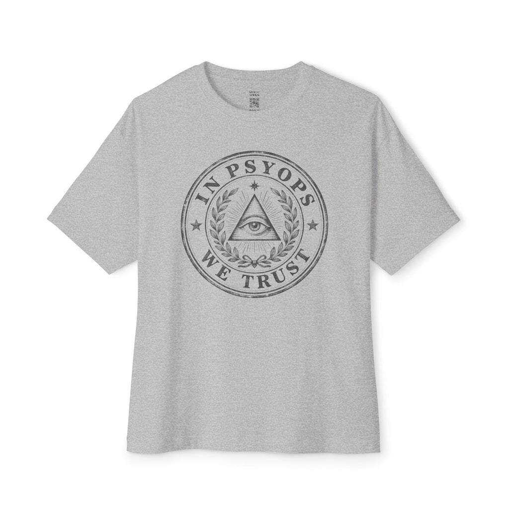 In Psyops We Trust Oversized Tee