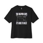 Here To Help Oversized Tee