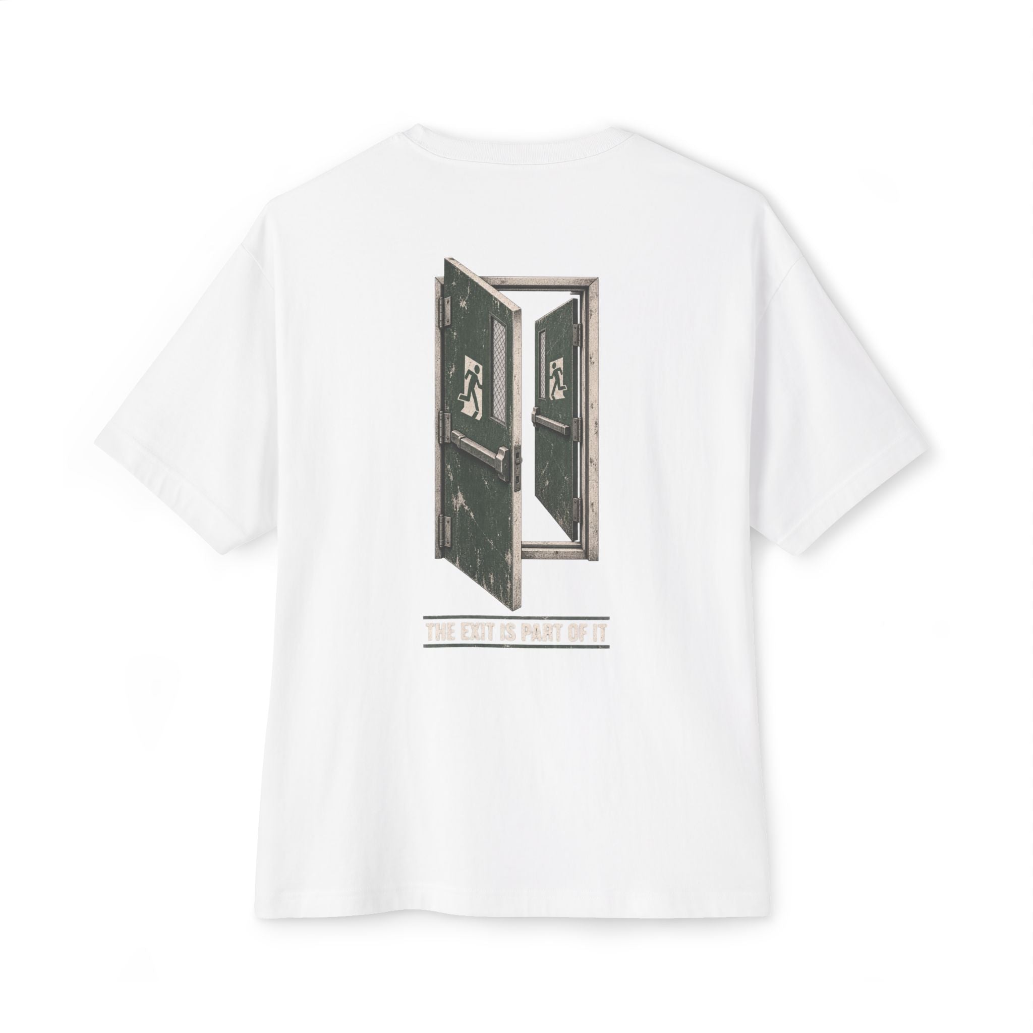 Exit Through The Feed Oversized Tee