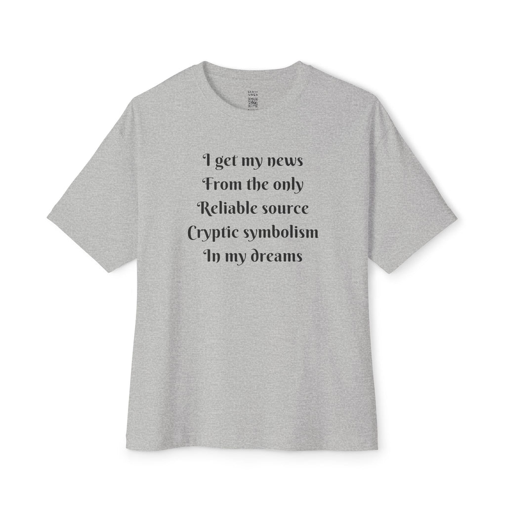 Cryptic Symbolism Oversized Tee