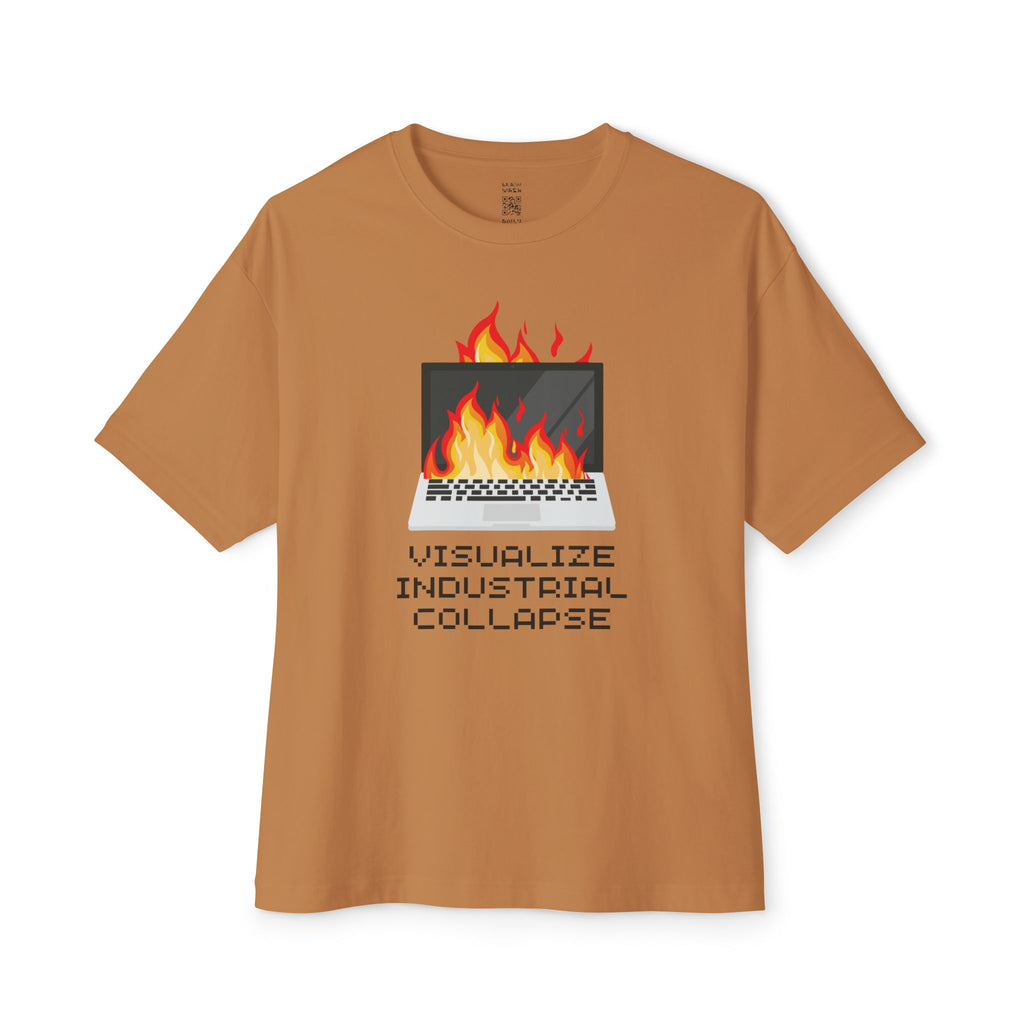 Visualize Industrial Collapse Oversized Tee