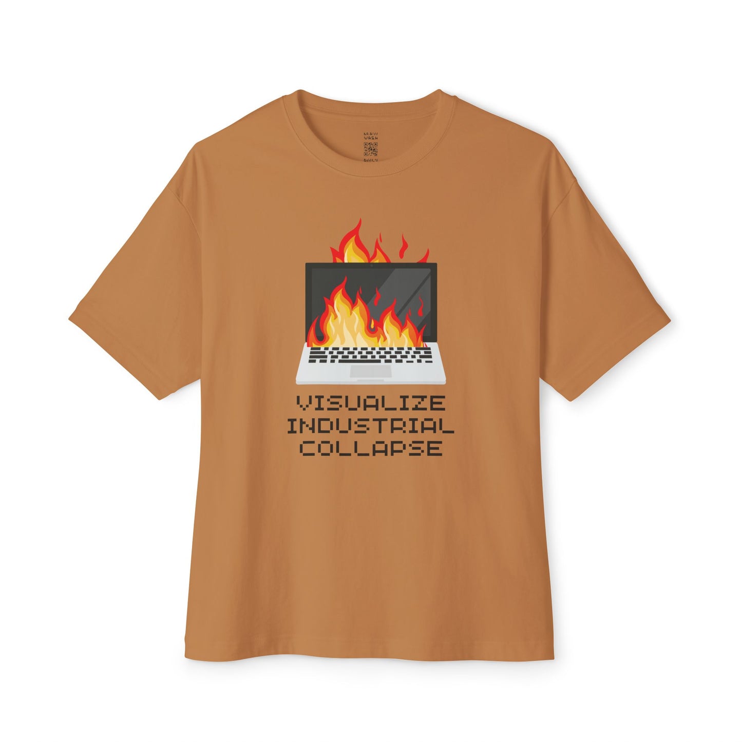Visualize Industrial Collapse Oversized Tee