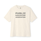 Public Gaslighting Association Oversized Tee