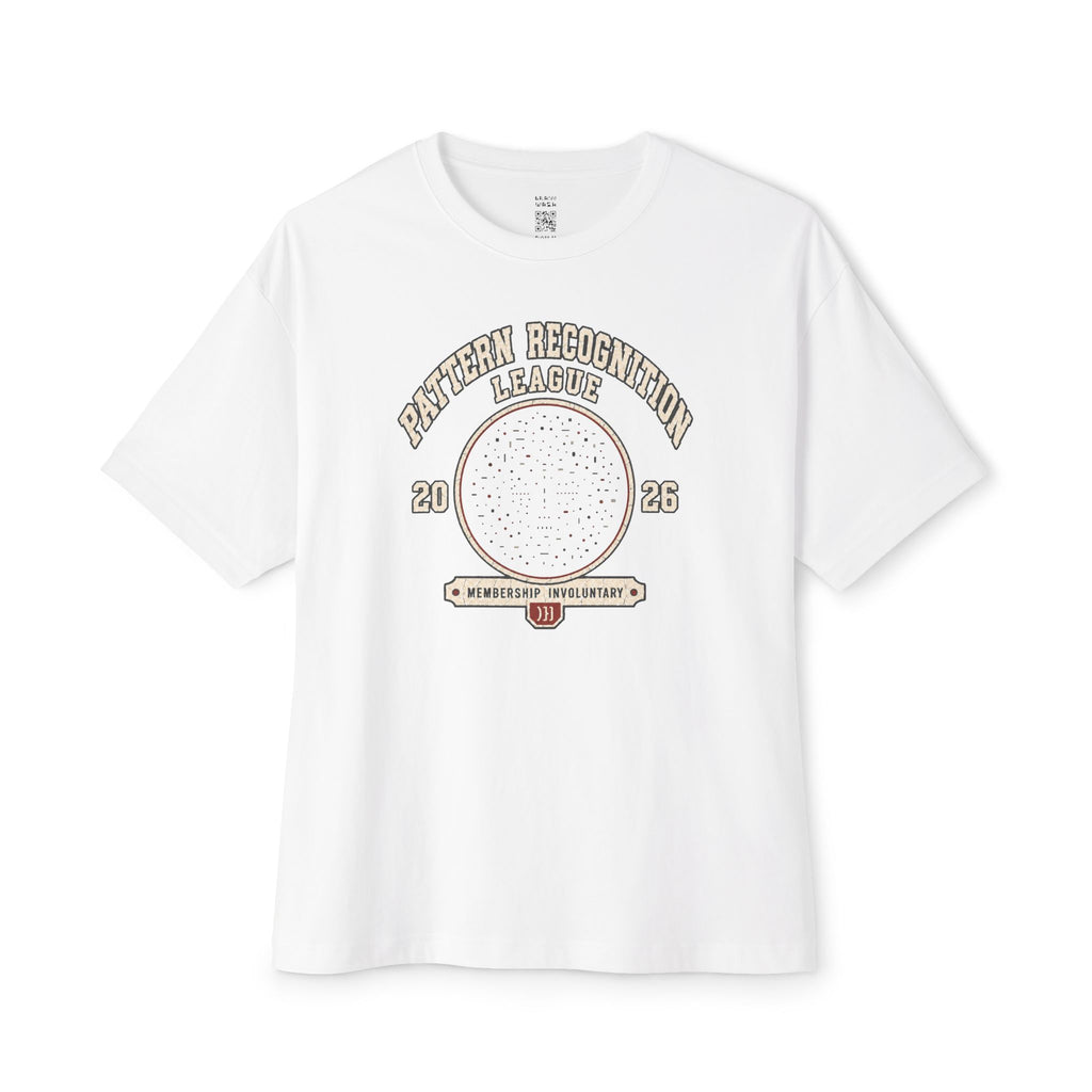Pattern Recognition League Oversized Tee