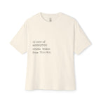 In Case of Apocalypse Create Woman From This Rib Oversized Tee