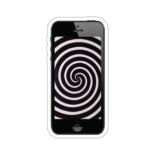 Trippy iPhone Sticker