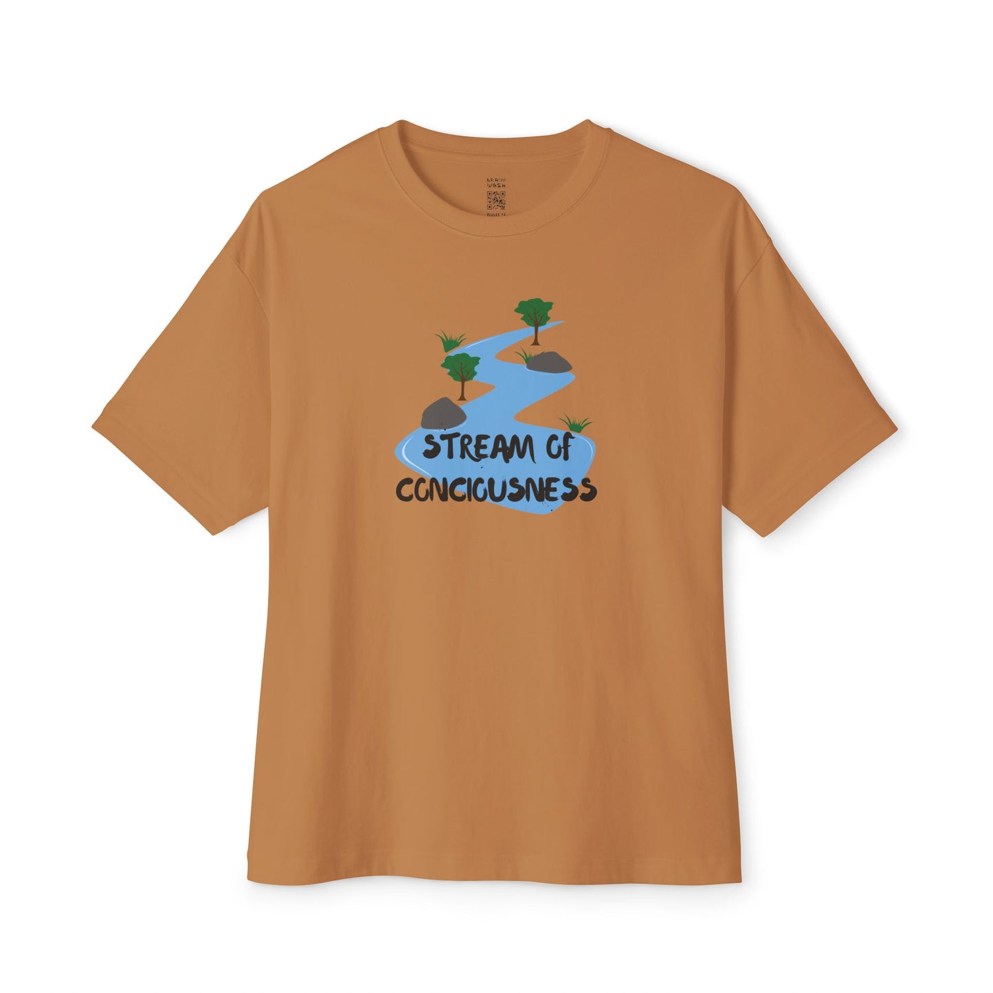 Stream Of Consciousness Oversized Tee