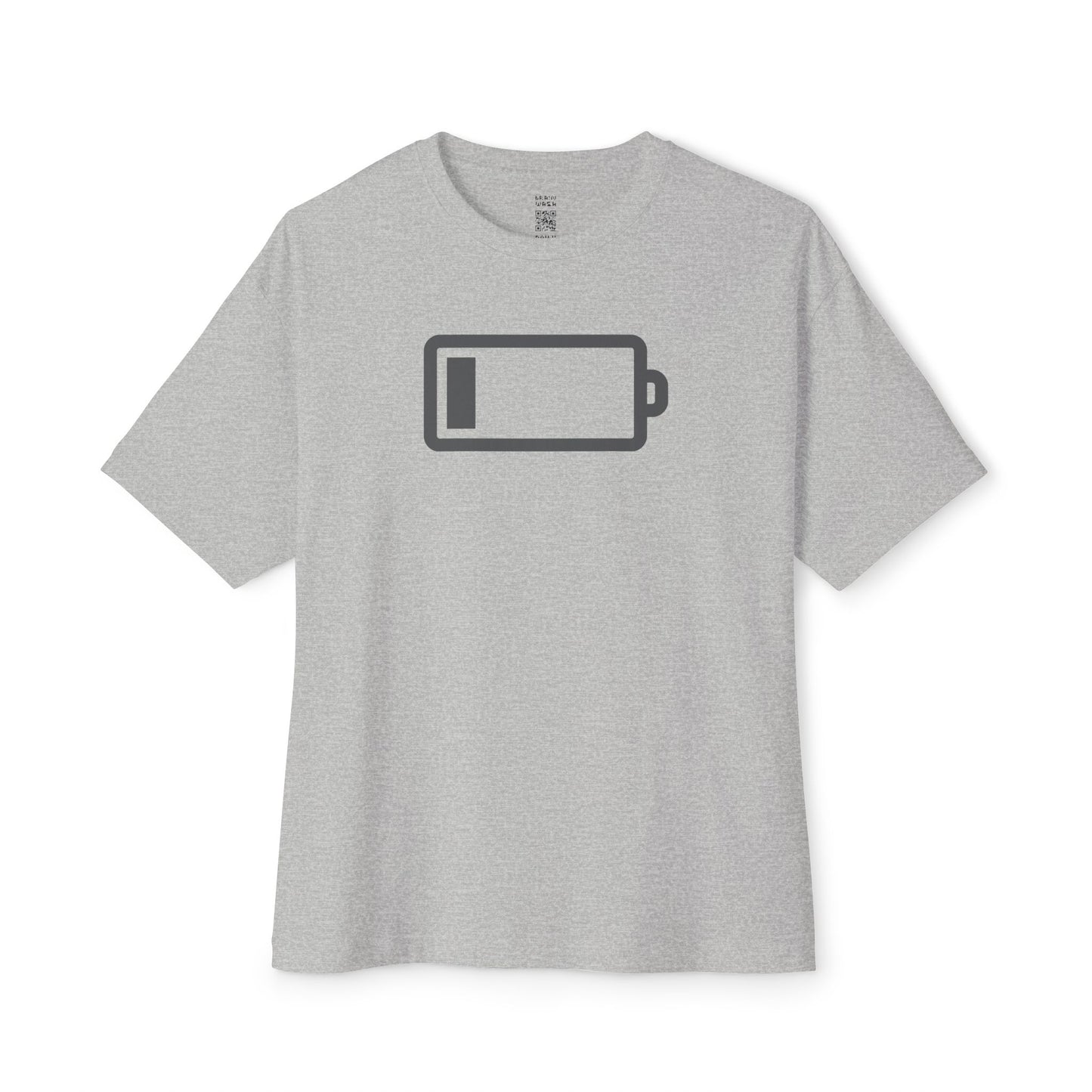 Low Battery Oversized Tee