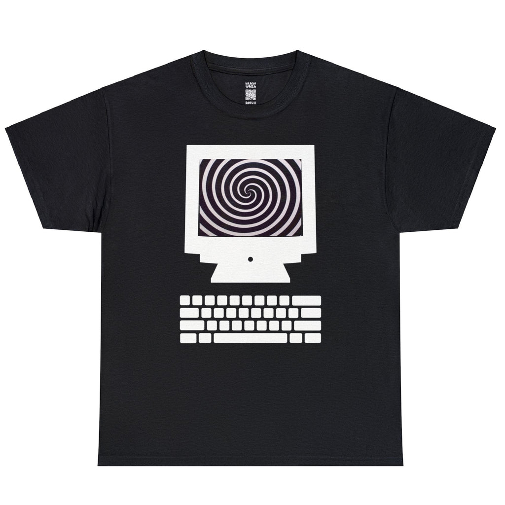 Hypnotic Spiral Computer T-Shirt