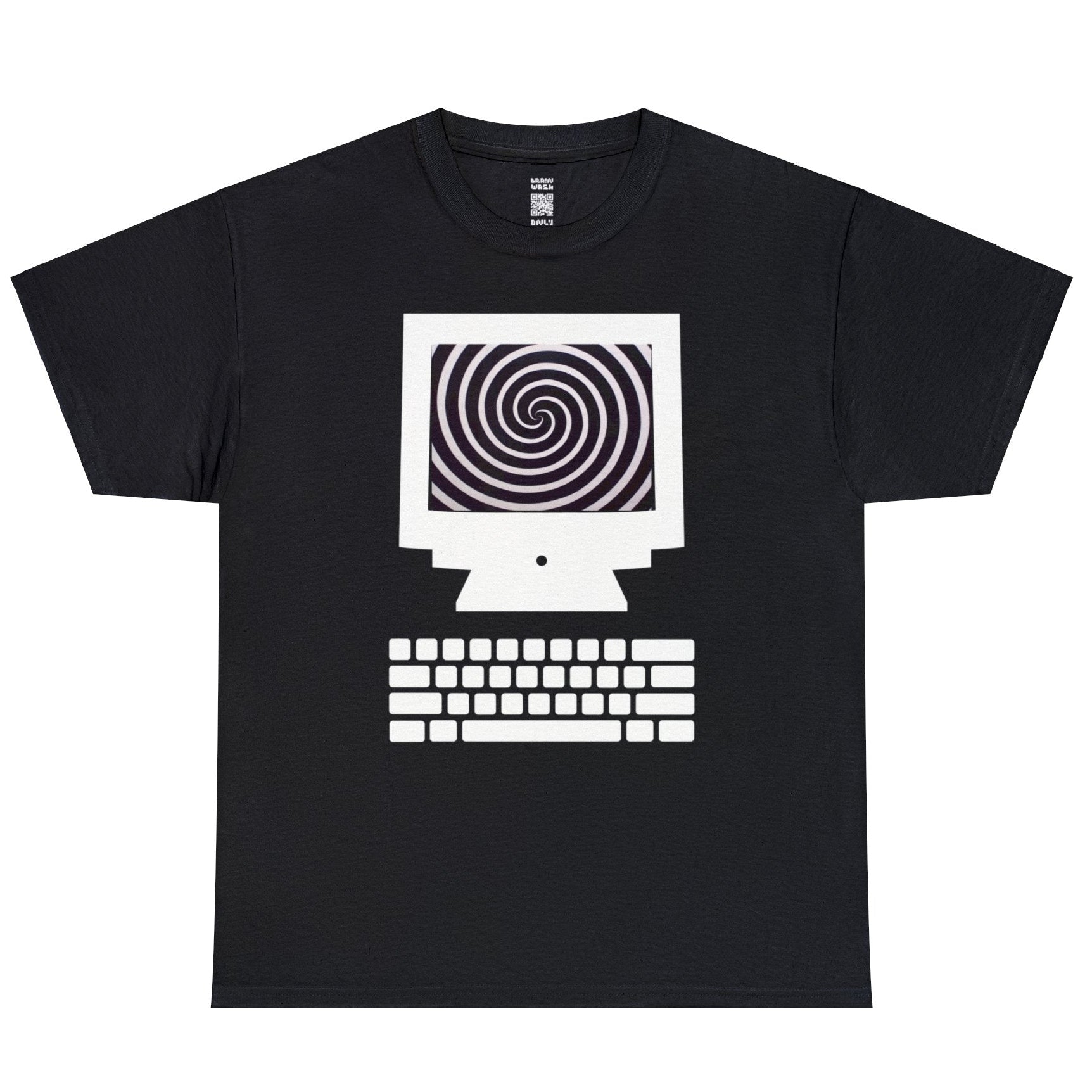 Hypnotic Spiral Computer T-Shirt
