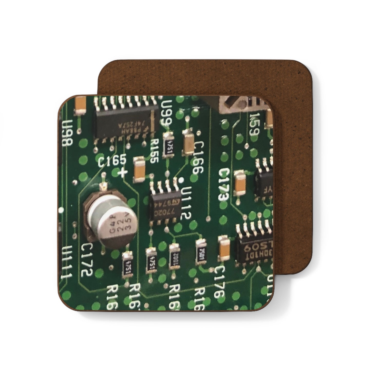 Cyber PCB Drink Coaster