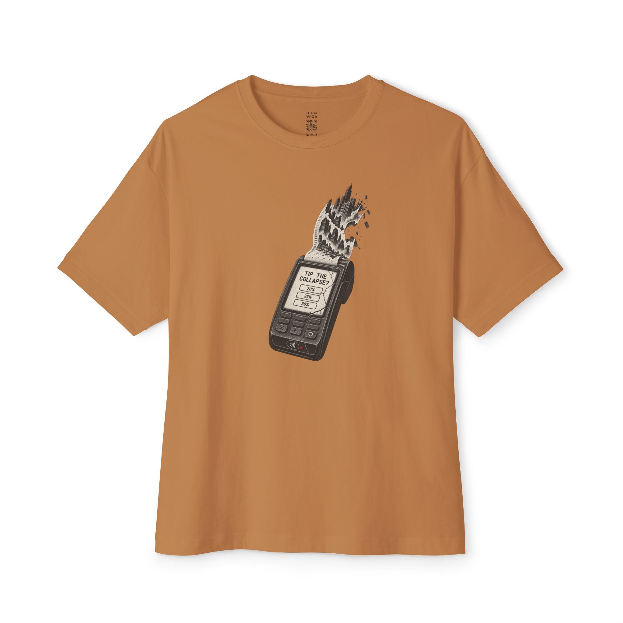 Tip The Collapse Oversized Tee