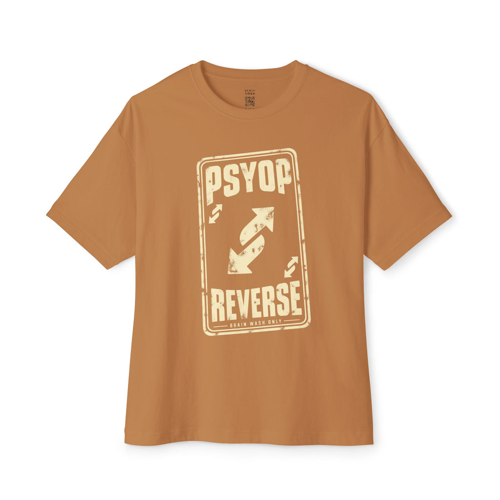 Psyop Reverse Oversized Tee
