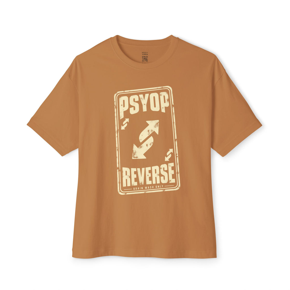 Psyop Reverse Oversized Tee