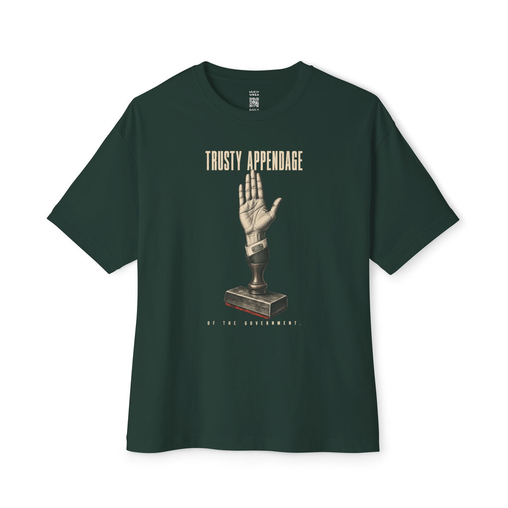 Trusty Appendage Of The Government Oversized Tee