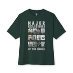 Major Religions Of The World Oversized Tee