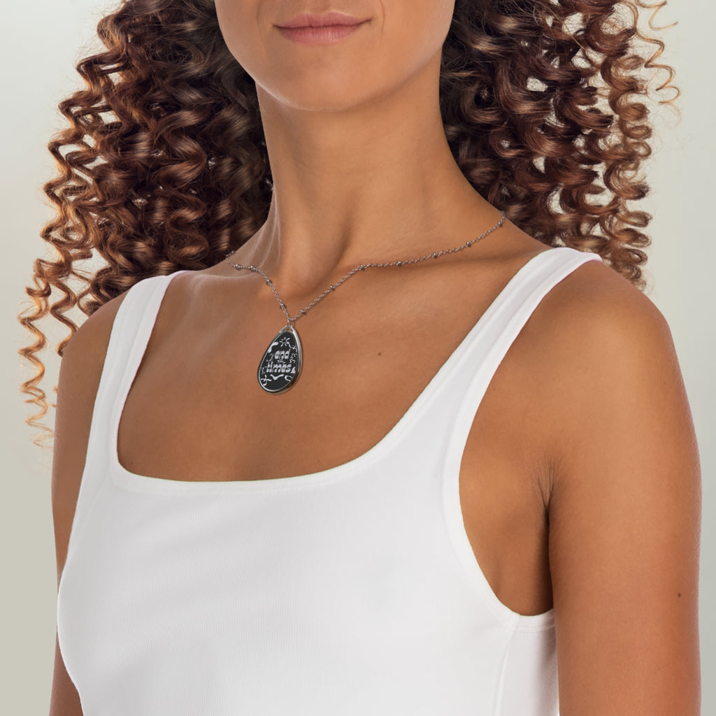 End Times Liquid Chrome Necklace