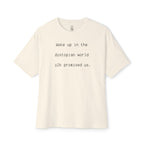 Woke Up In Dystopia Oversized Tee