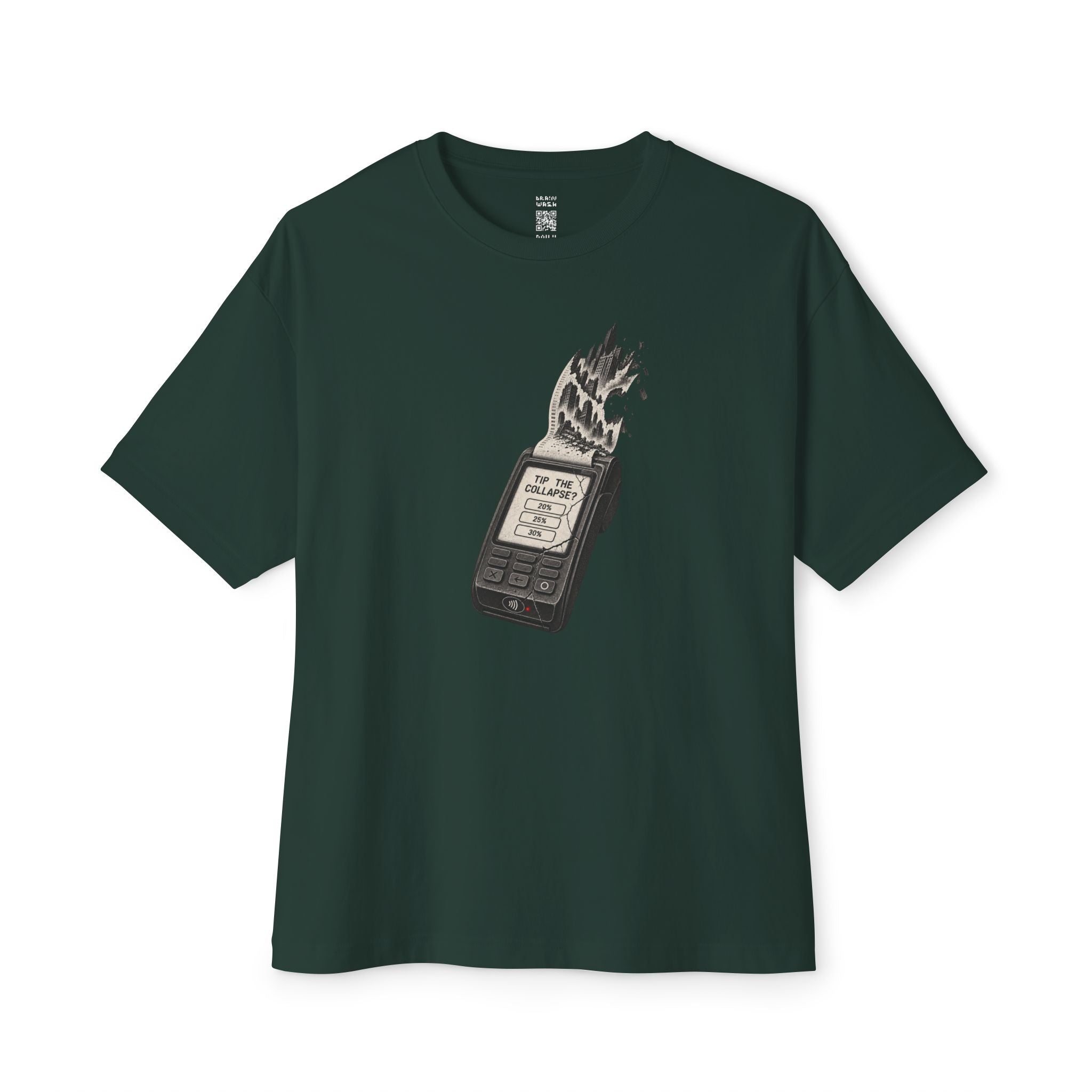 Tip The Collapse Oversized Tee